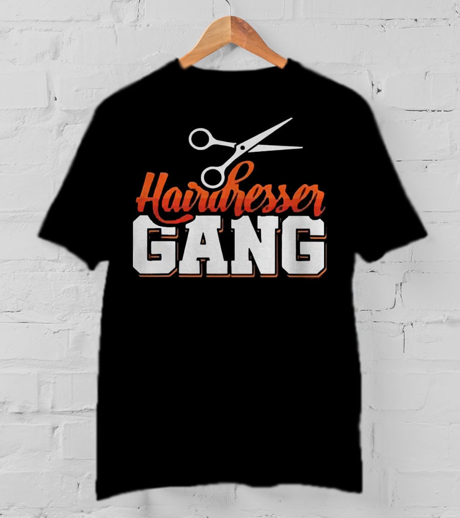 Hairdresser Gang Scissors T-Shirt