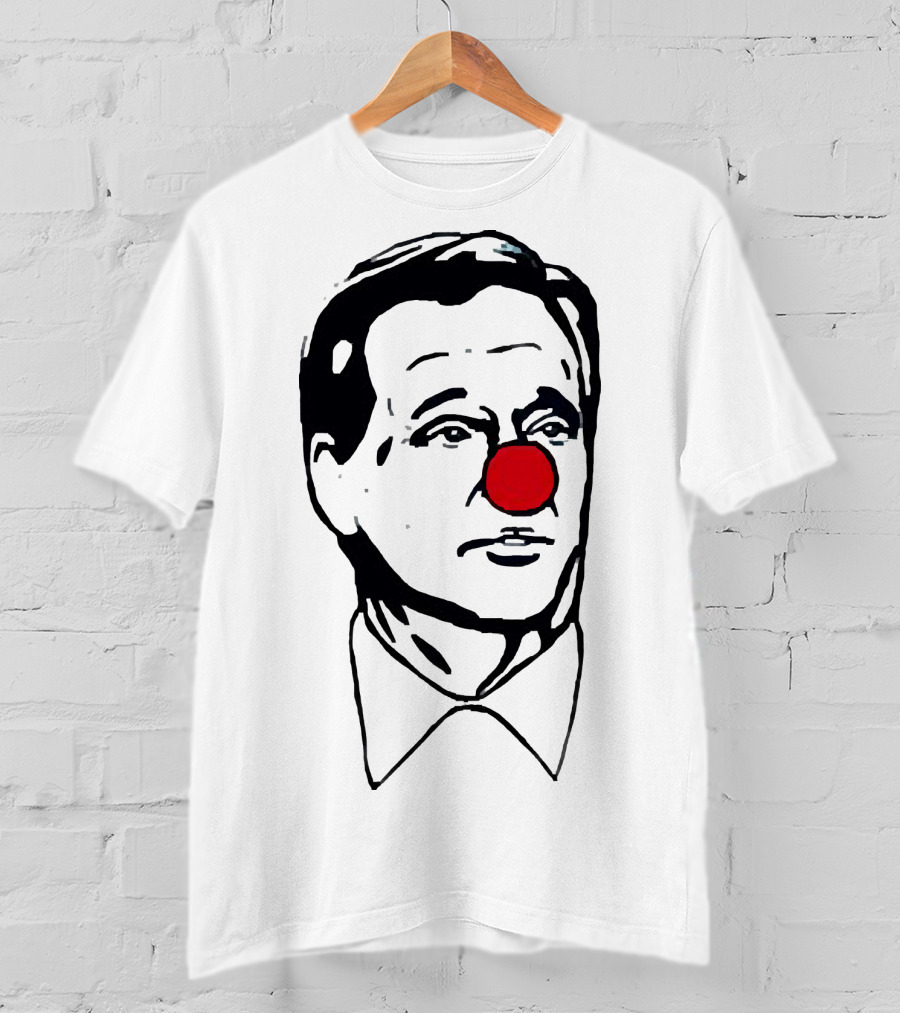 Matt Patricia Goodell Clown NFL Red Nose Iconic Image T-Shirt