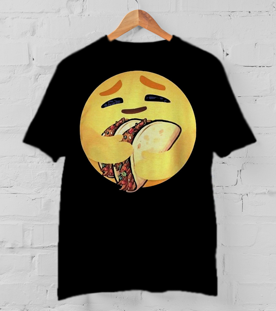 Care Emoji Hugging Tacos T-Shirt