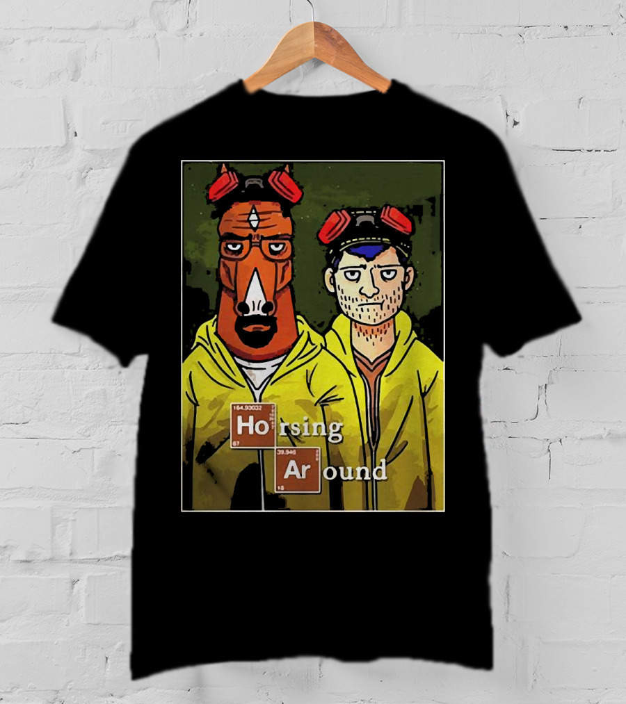Breaking Bad Horsing Around Funny Chemistry Elements T-Shirt