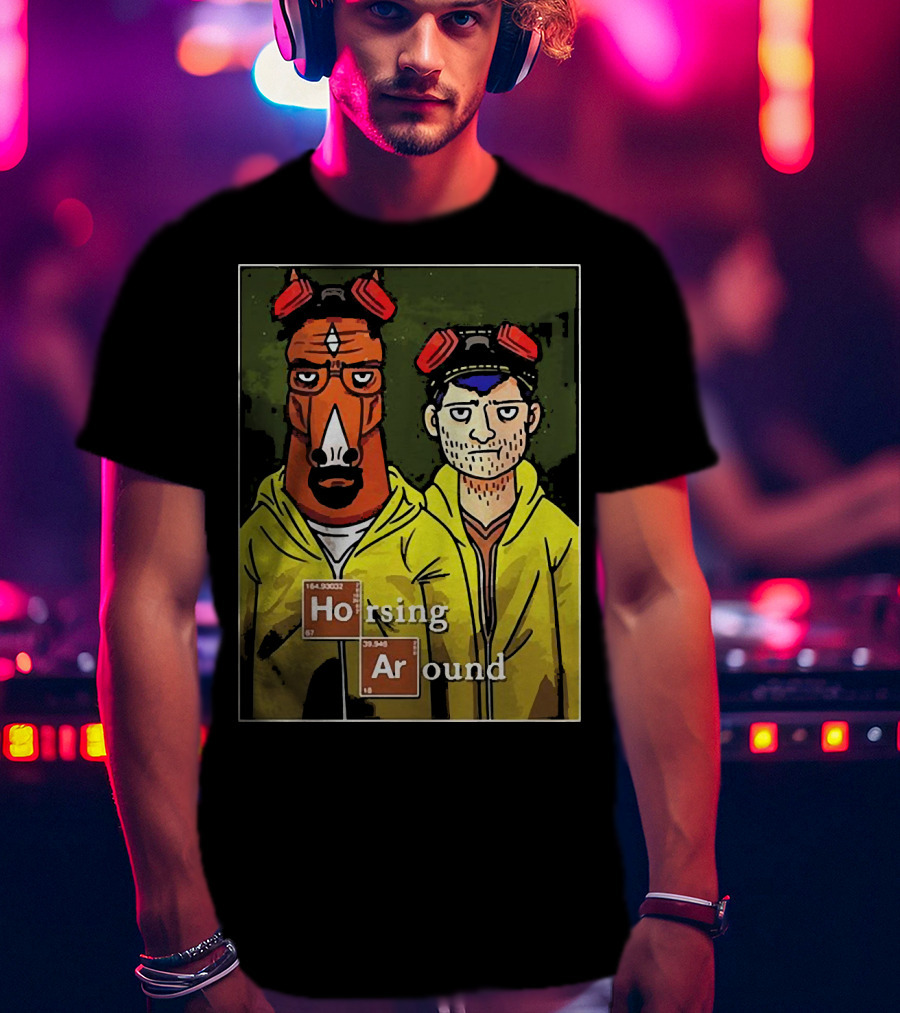 Breaking Bad Horsing Around Funny Chemistry Elements T-Shirt