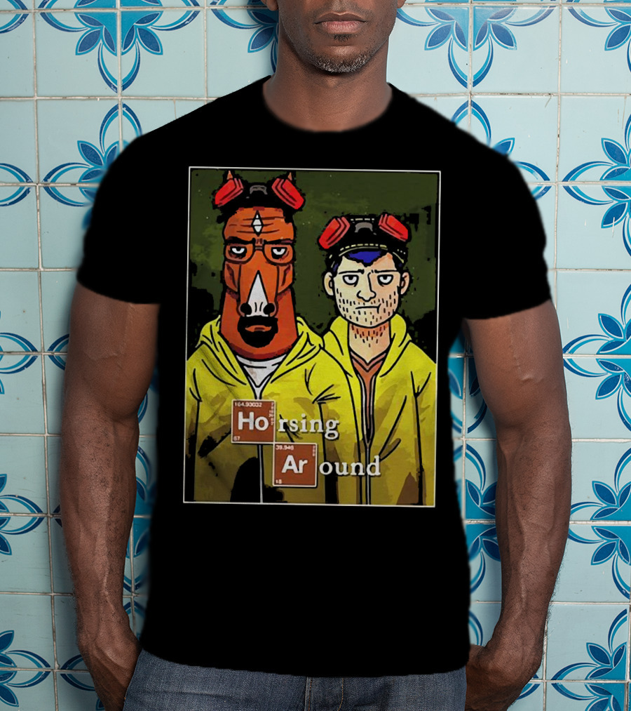 Breaking Bad Horsing Around Funny Chemistry Elements T-Shirt