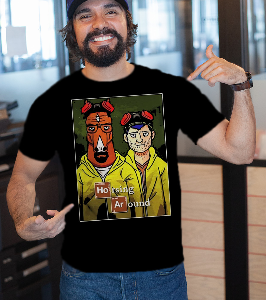 Breaking Bad Horsing Around Funny Chemistry Elements T-Shirt