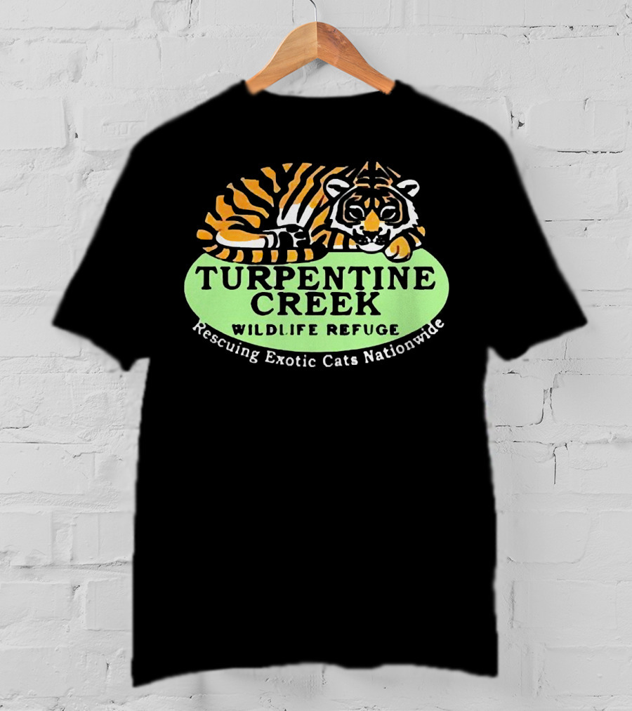 Turpentine Creek Wildlife Refuge Rescuing Exotic Cats Nationwide T-Shirt