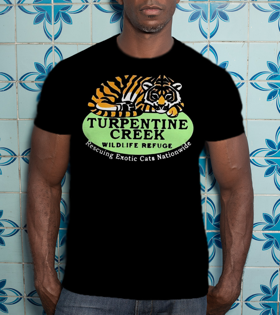 Turpentine Creek Wildlife Refuge Rescuing Exotic Cats Nationwide T-Shirt