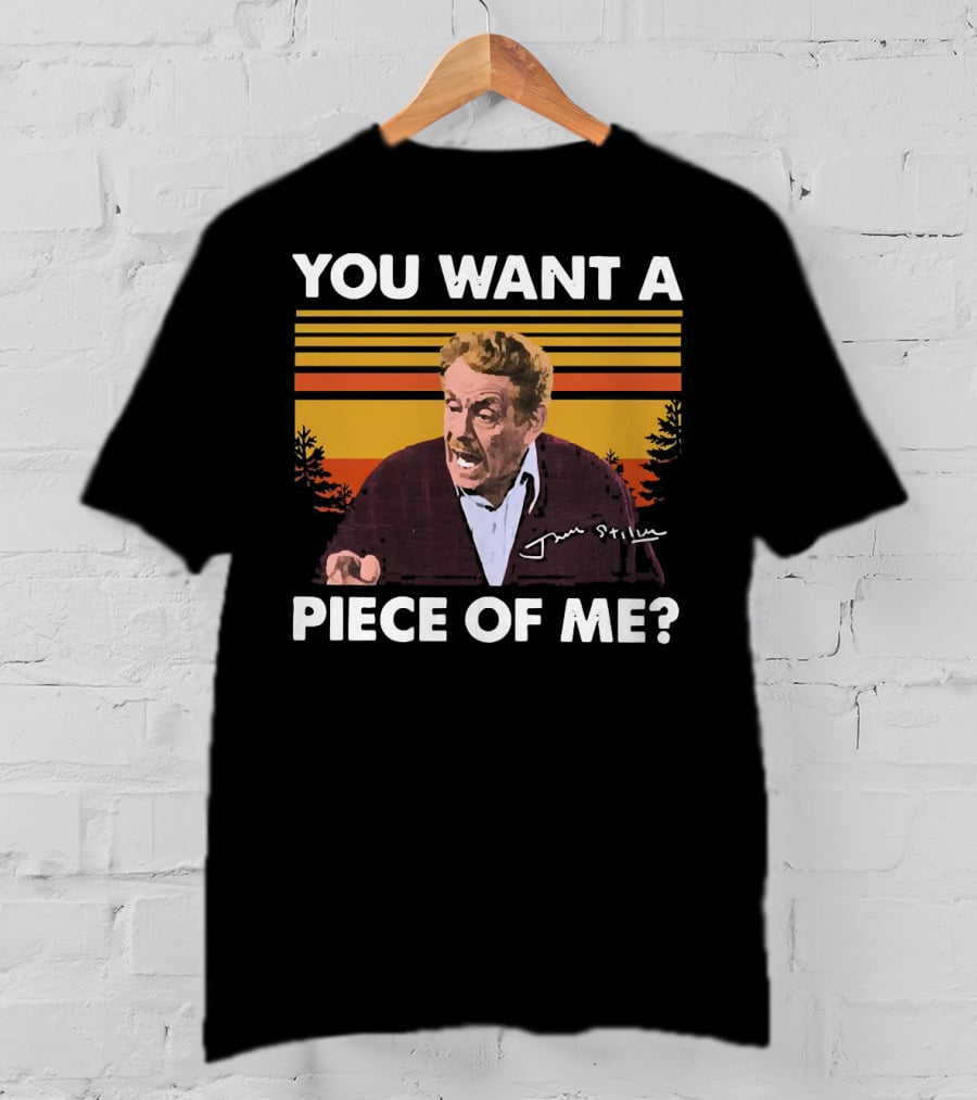 You Want A Piece Of ME Seinfeld Jerry Stiller Character T-Shirt