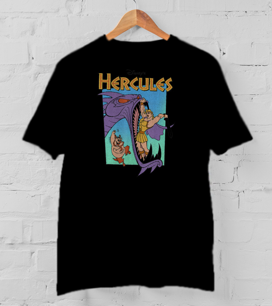 Disney's Hercules Hydra Battle Vintage T-Shirt