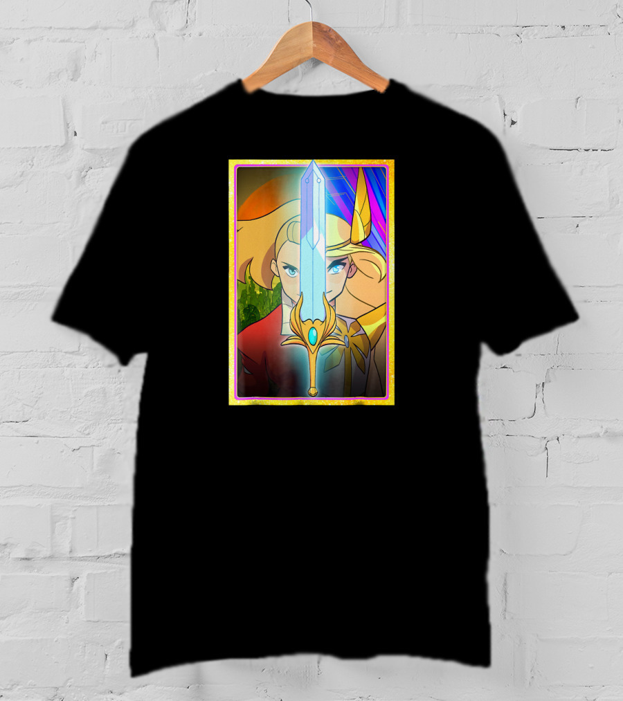 DreamWorks She Ra Adora Split Sword Transformation T-Shirt