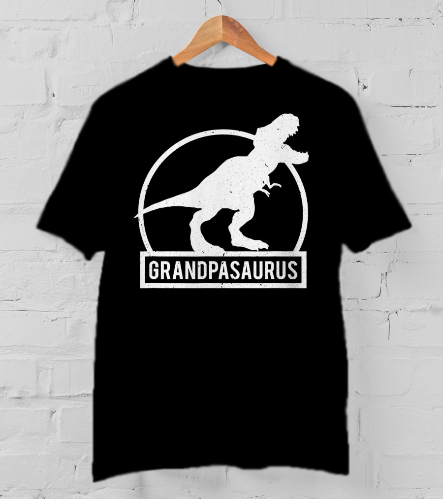 Grandpasaurus Dinosaur Grandpa T-Shirt