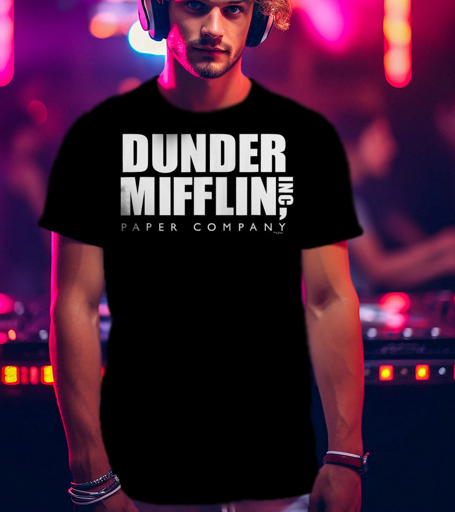 The Office Dunder Mifflin Inc Paper Company Official Comfortable T-Shirt