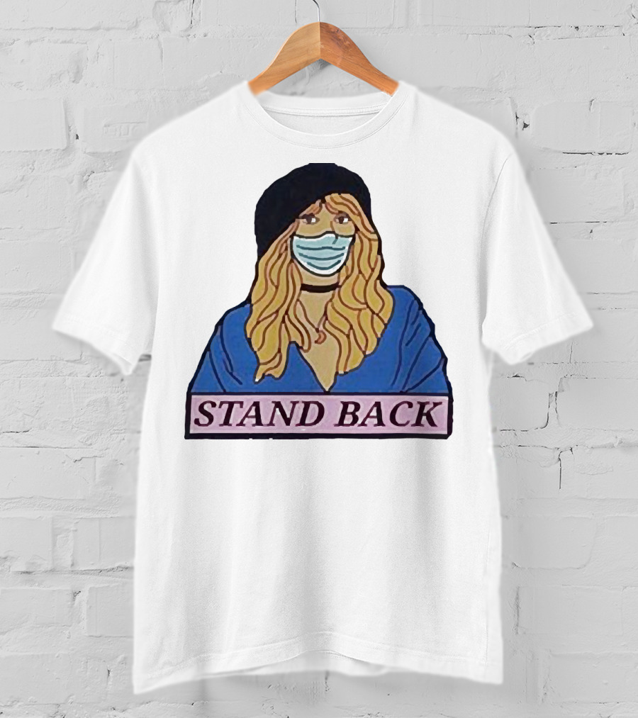 Stevie Nicks Stand Back Masked T-Shirt