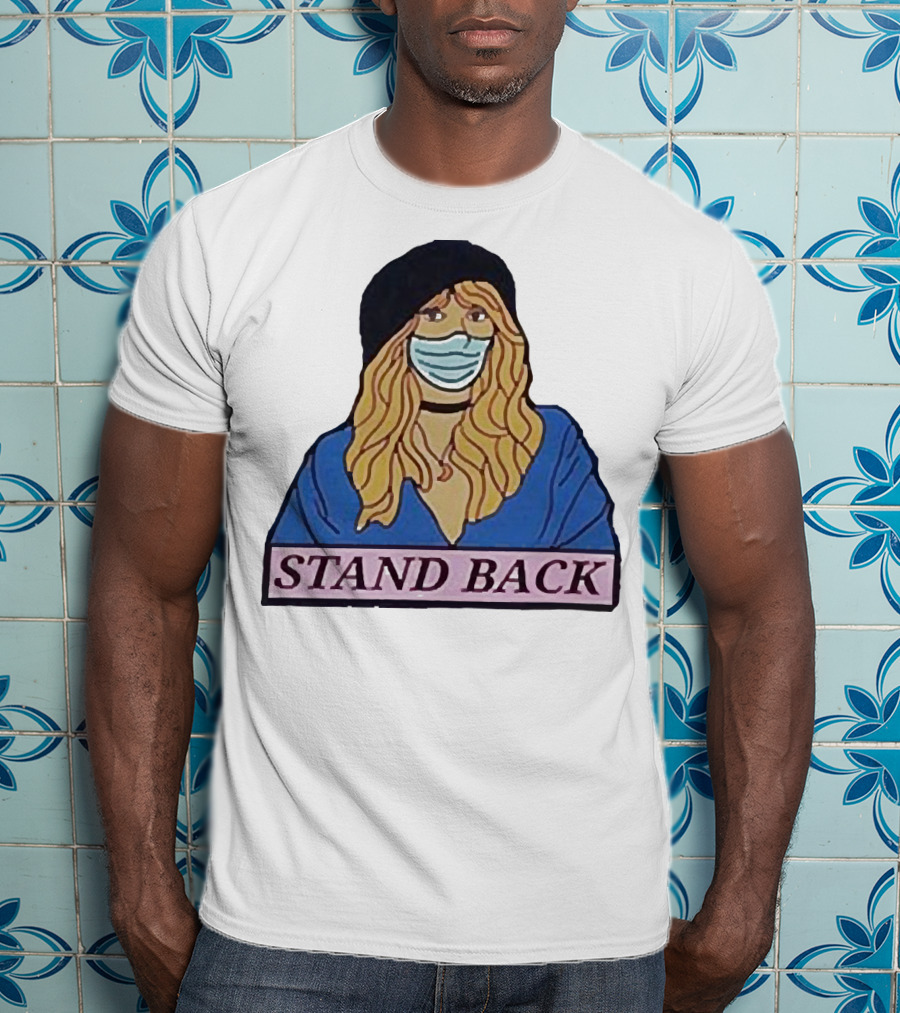 Stevie Nicks Stand Back Masked T-Shirt