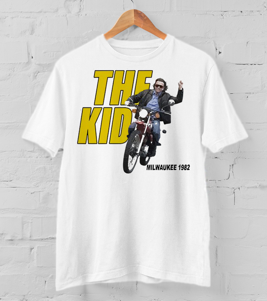 The Kid Milwaukee 1982 Motorcycle Rider T-Shirt