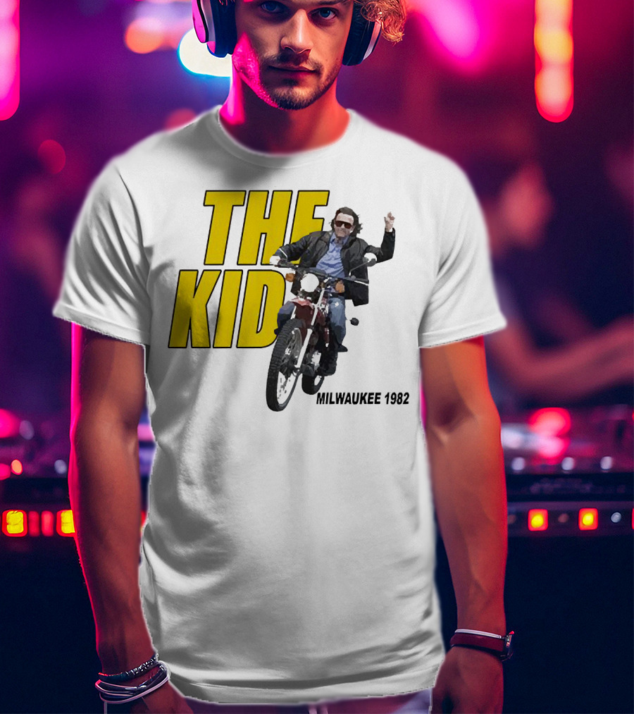 The Kid Milwaukee 1982 Motorcycle Rider T-Shirt