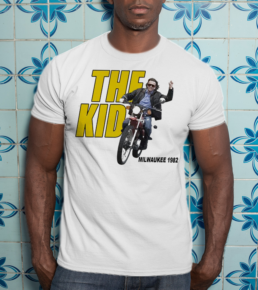 The Kid Milwaukee 1982 Motorcycle Rider T-Shirt
