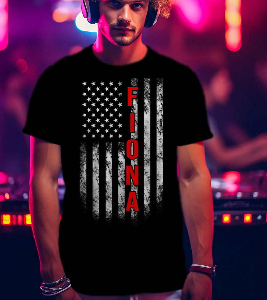 Fiona Hill Patriotic Impeachment Hearing American Flag T-Shirt