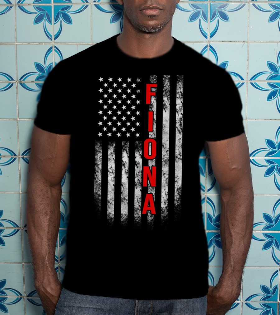 Fiona Hill Patriotic Impeachment Hearing American Flag T-Shirt