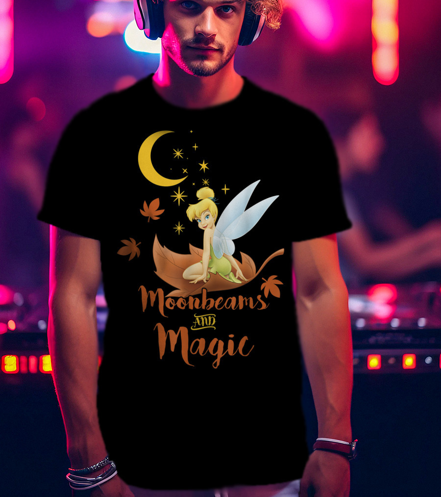 Disney Peter Pan Tinkerbell Moonbeams And Magic T-Shirt