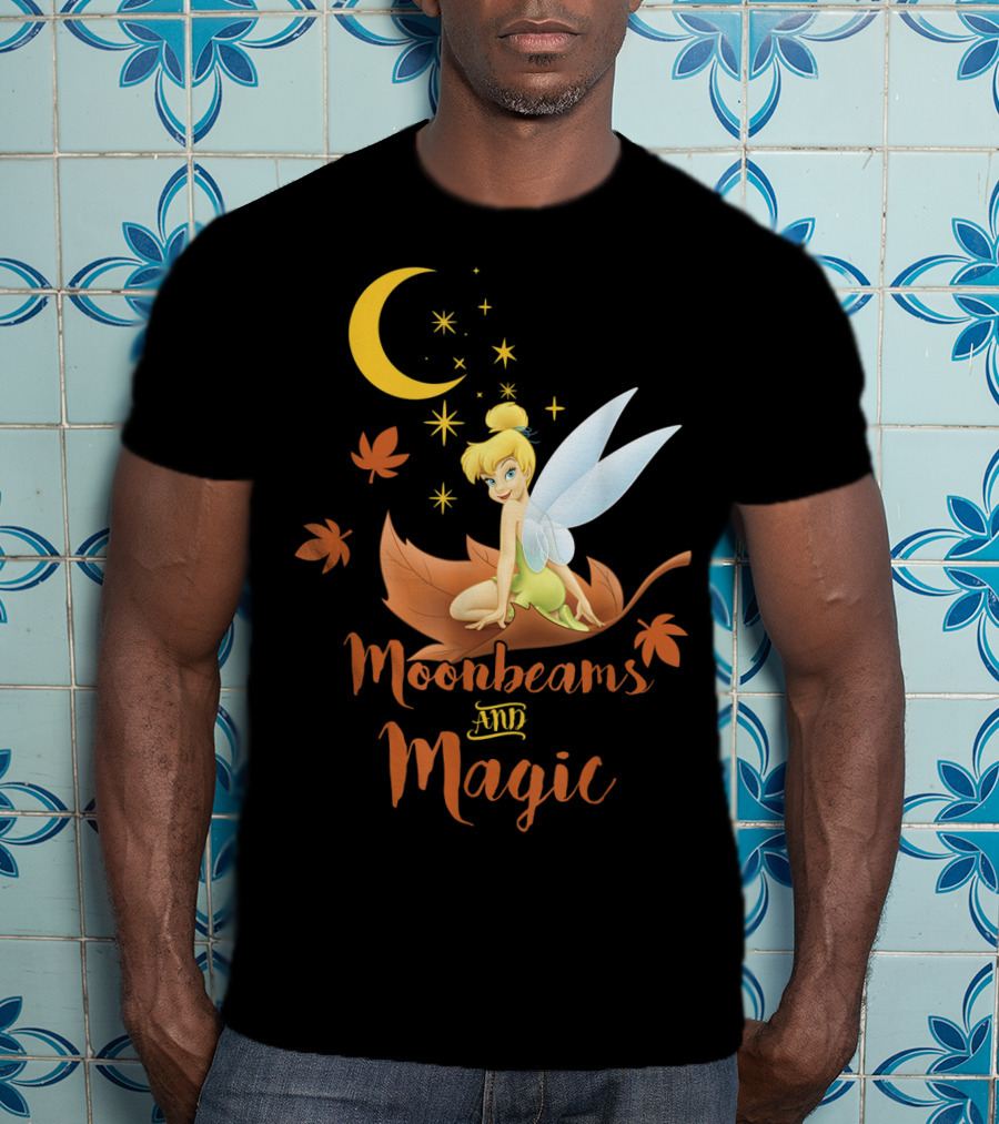 Disney Peter Pan Tinkerbell Moonbeams And Magic T-Shirt