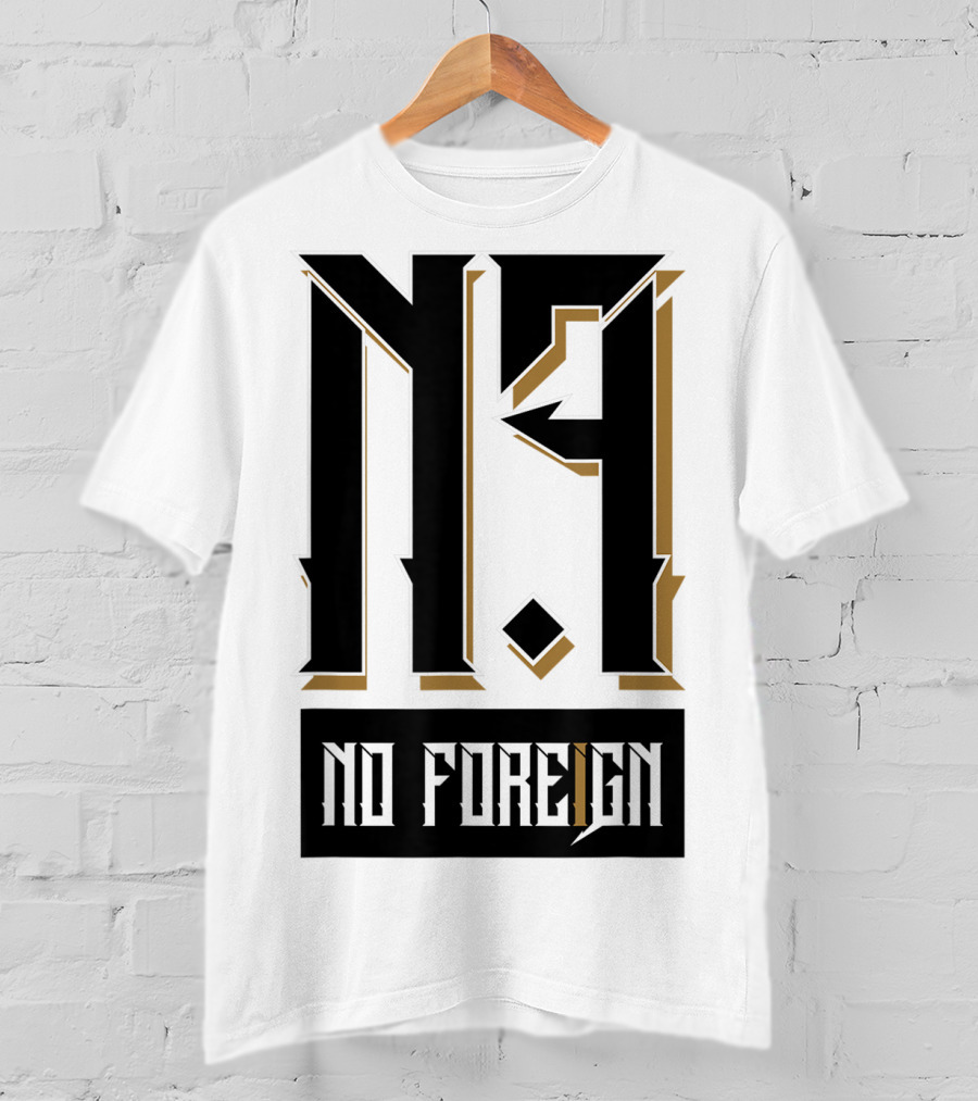 No Foreign Men And Women Indoor Outdoor Wear M9 T-Shirt