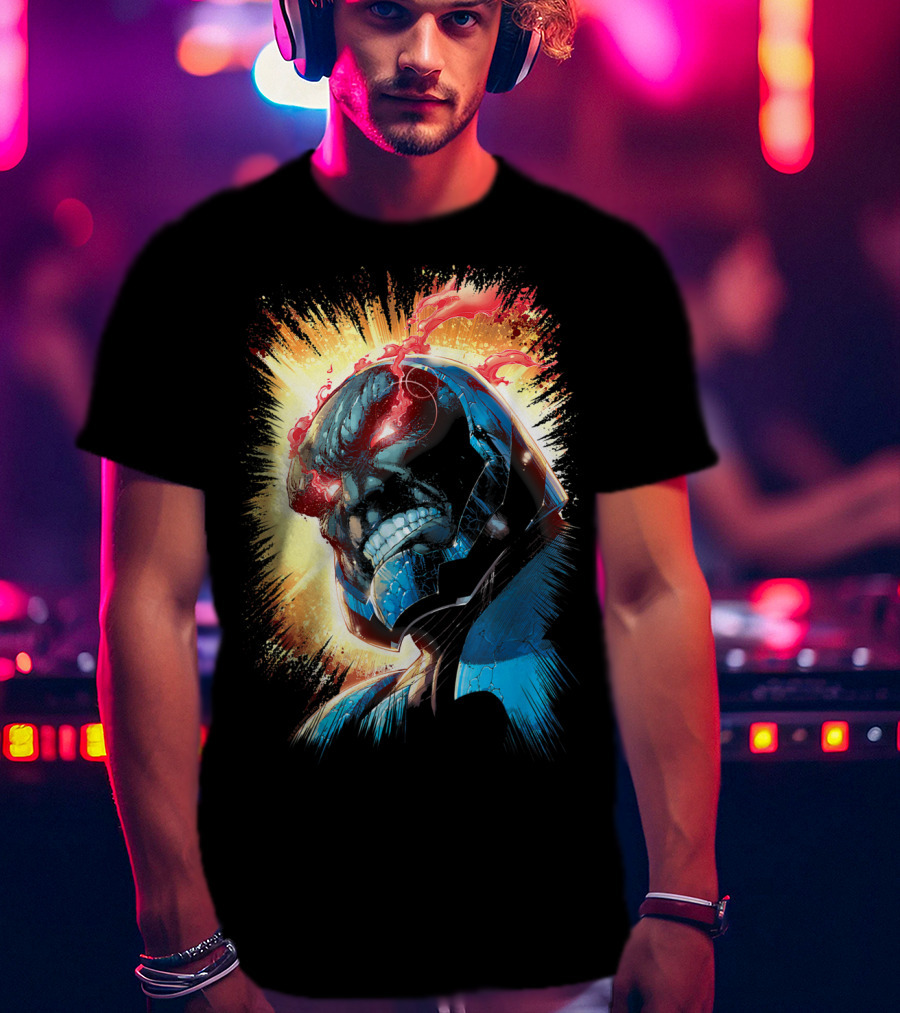 Justice League Darkseid Is Apokolips Omega Beam Wrath T-Shirt