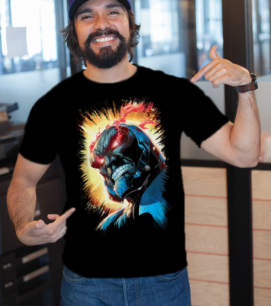 Justice League Darkseid Is Apokolips Omega Beam Wrath T-Shirt