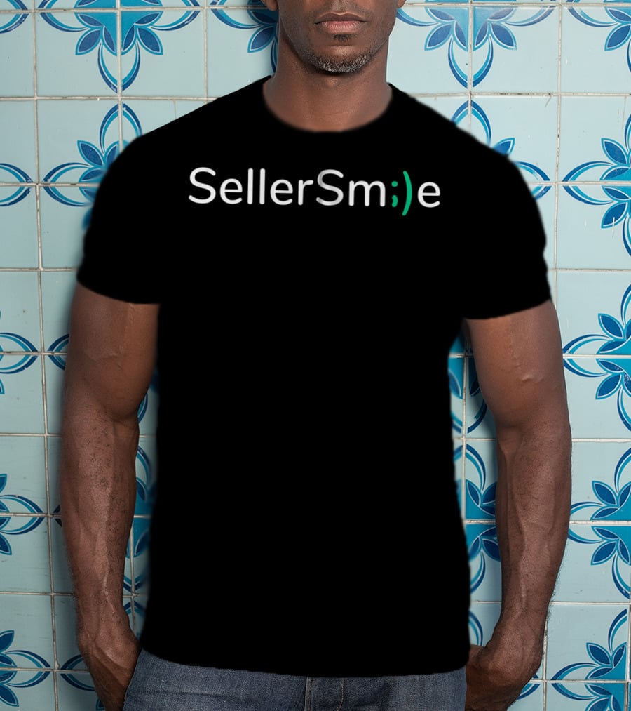 SellerSmile Smiley Customer Service Brand (Light) T-Shirt