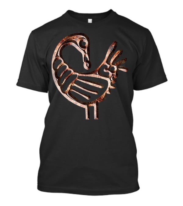 Sankofa Bird Adinkra Symbol African Art Asante African Heritage T-Shirt