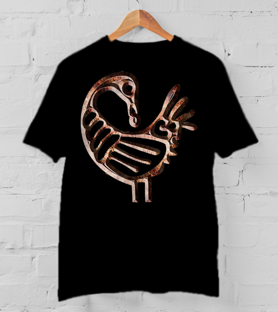 Sankofa Bird Adinkra Symbol African Art Asante African Heritage T-Shirt