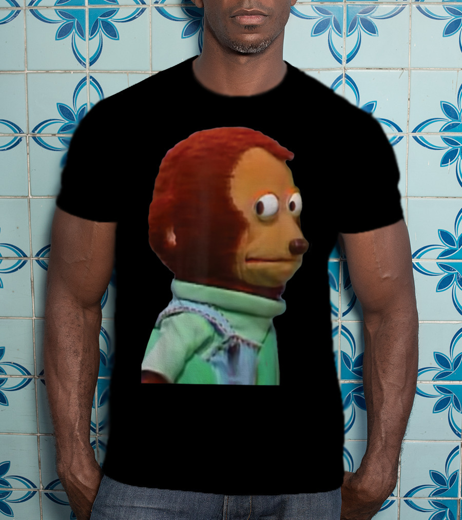 Solo Awkward Look Monkey Puppet Meme Expression T-Shirt