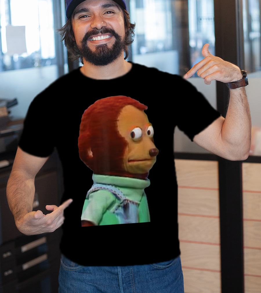Solo Awkward Look Monkey Puppet Meme Expression T-Shirt