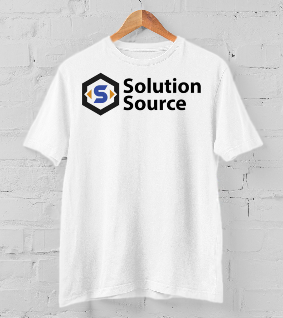 Solution Source Hexagon Logo S T-Shirt