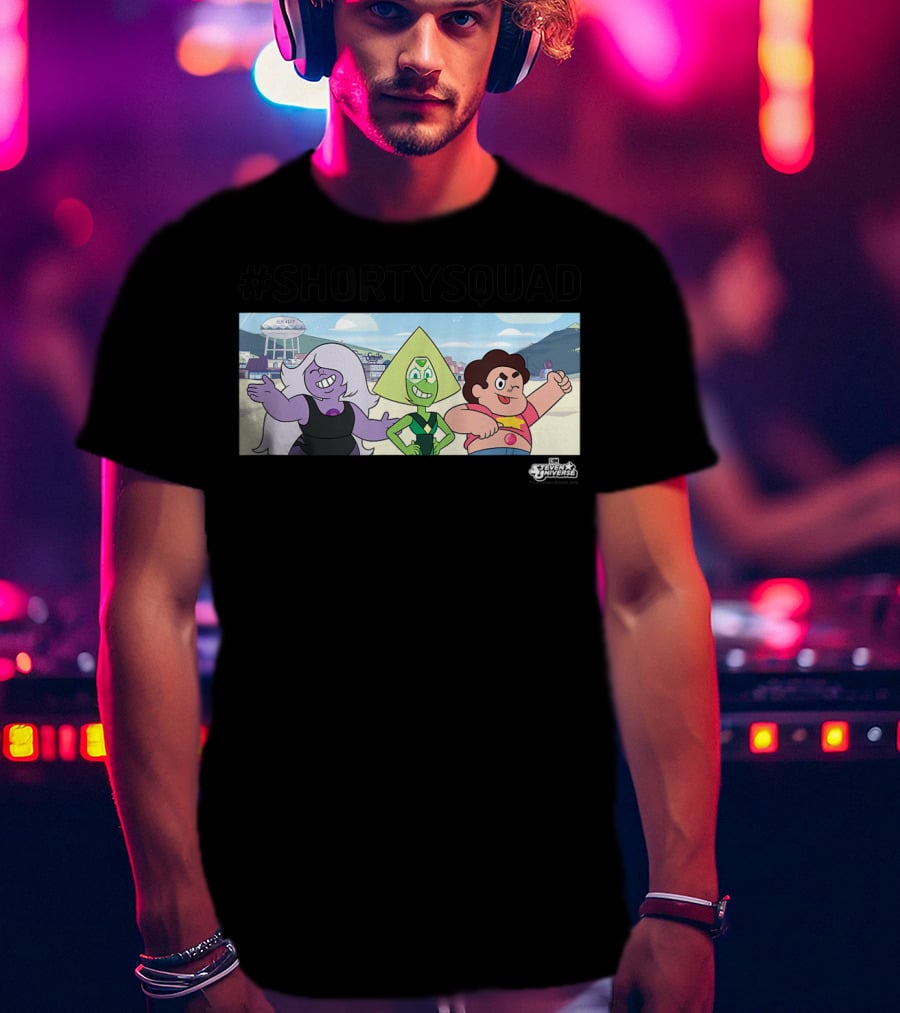 ShortySquad Steven Universe Characters Scene T-Shirt