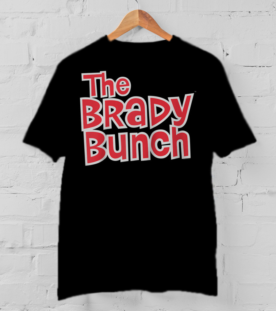 The Brady Bunch Classic Logo Retro TV Series T-Shirt