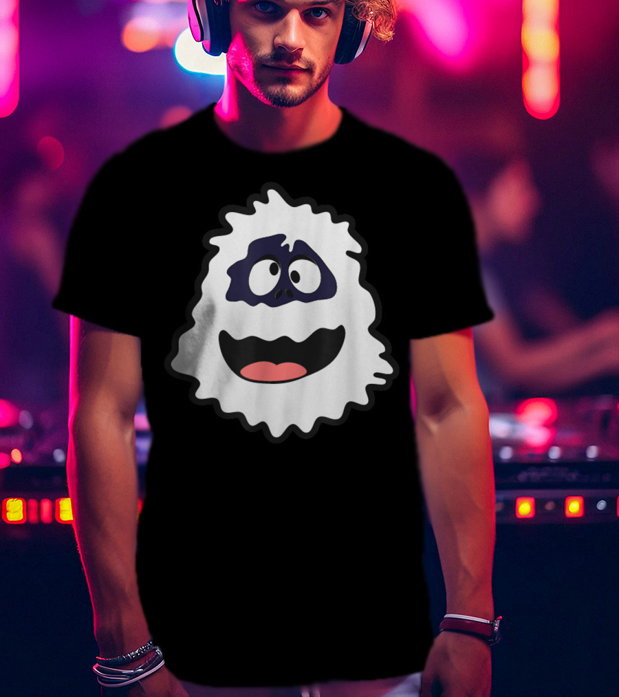 Abominable Snowman Bumble Face Funny Fun T-Shirt