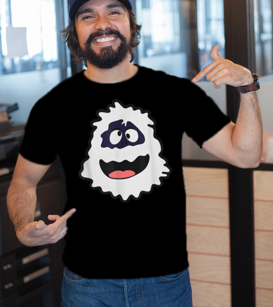 Abominable Snowman Bumble Face Funny Fun T-Shirt