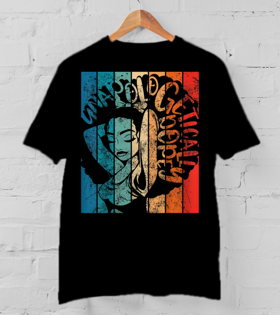 Unapologetically Dope Afro Black Women African T-Shirt