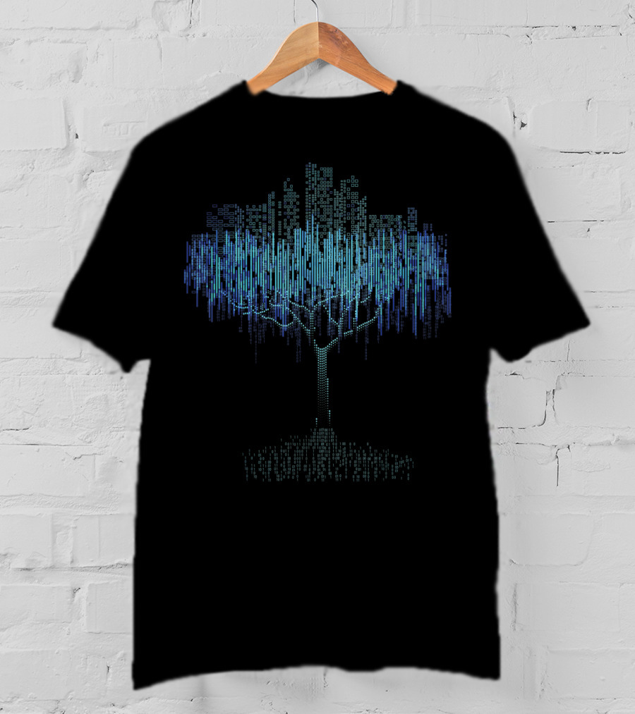 Binary Tree Data Structure Coding Computer Programmer T-Shirt