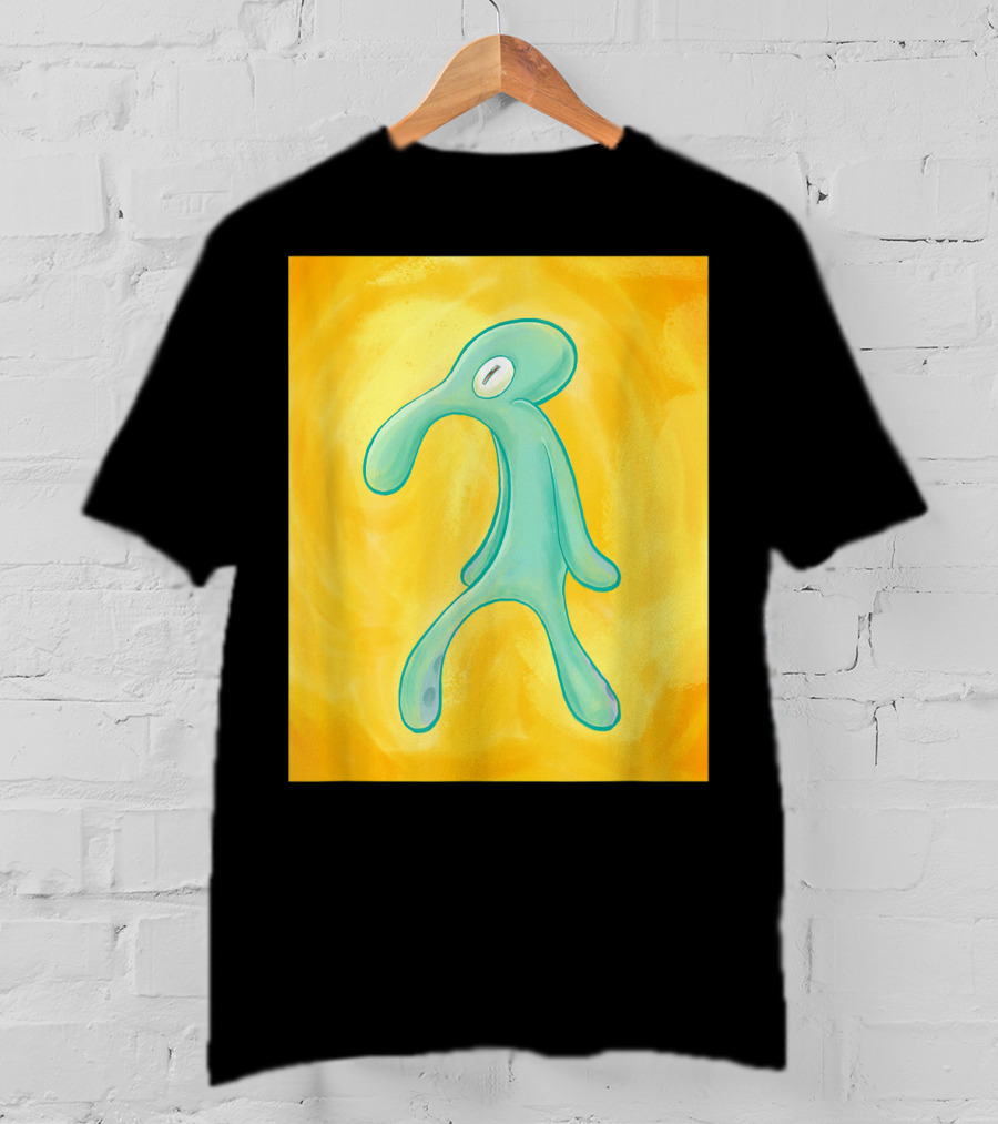 Bold And Brash Squidward Jellyfish Fields Aesthetic T-Shirt