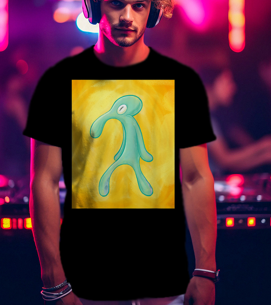 Bold And Brash Squidward Jellyfish Fields Aesthetic T-Shirt