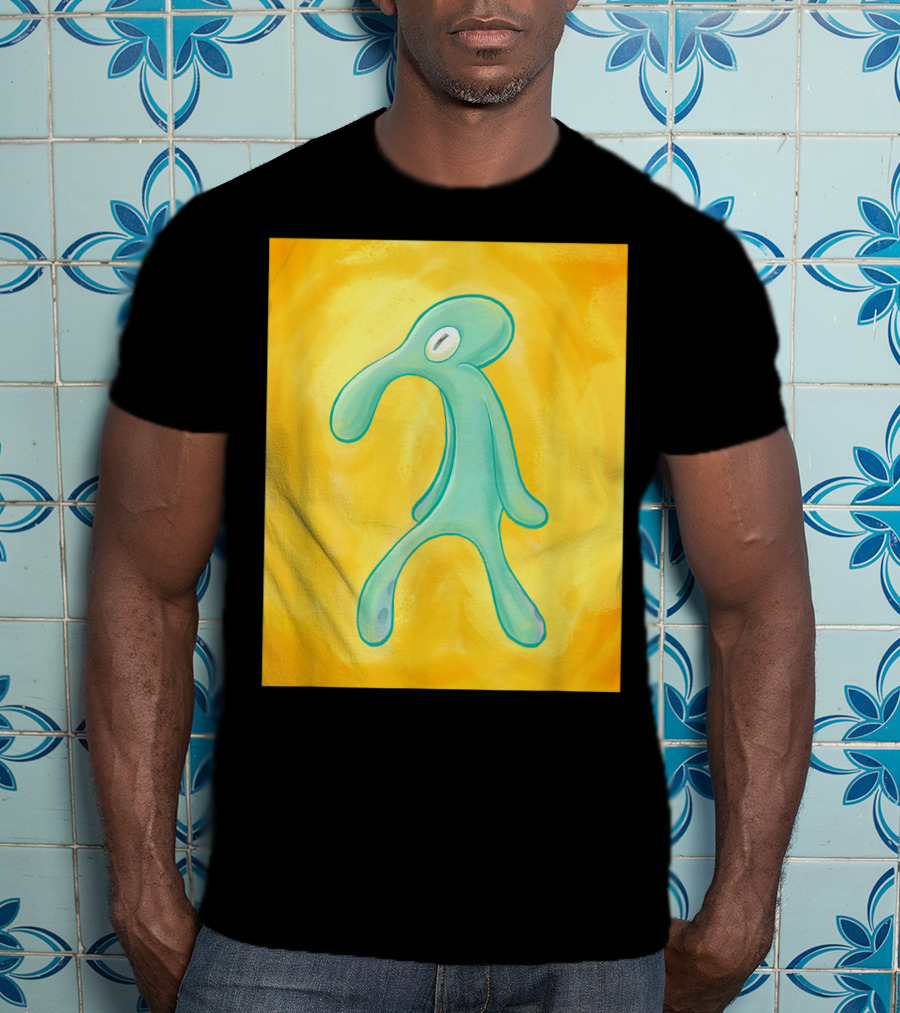 Bold And Brash Squidward Jellyfish Fields Aesthetic T-Shirt