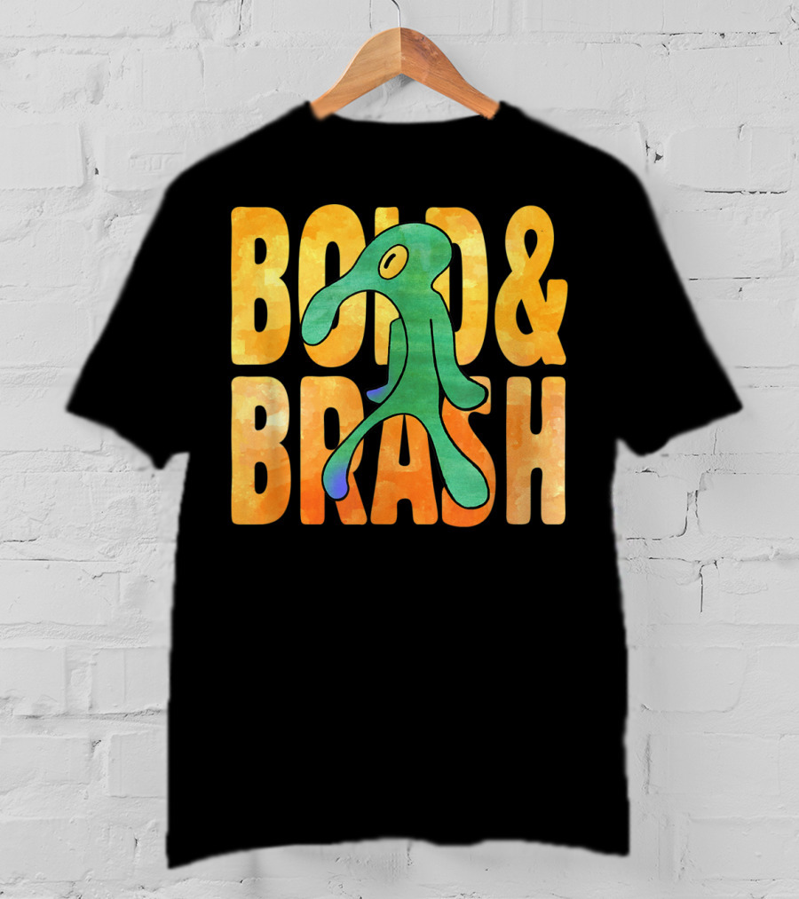 Bold Brash Squidward Painting Meme T-Shirt