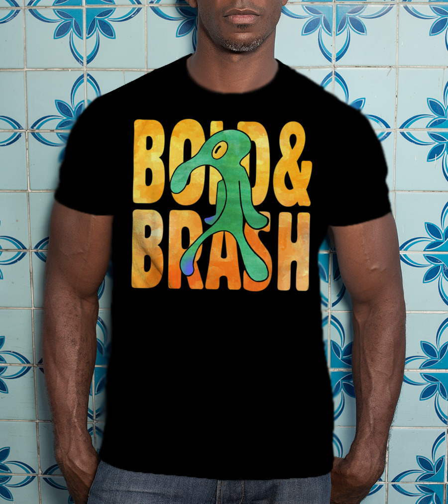 Bold Brash Squidward Painting Meme T-Shirt