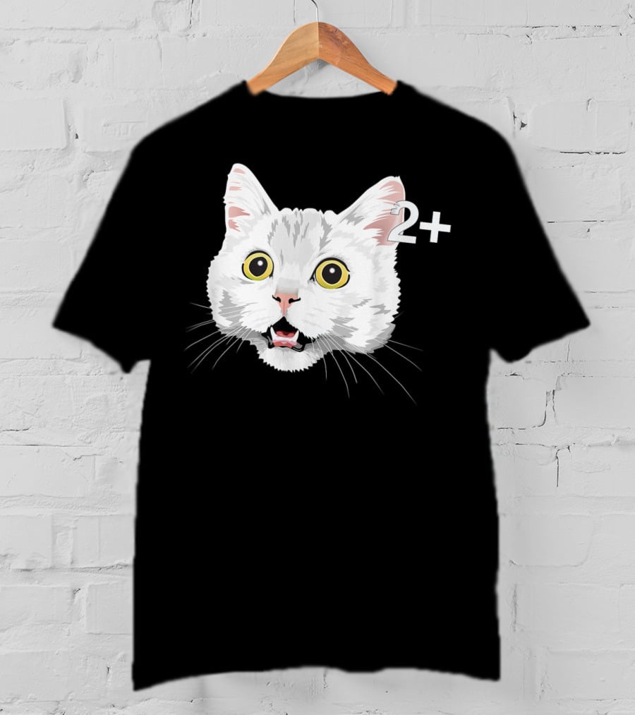 Cat Cation Cute Funny Science 2+ T-Shirt