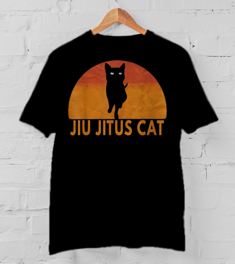 Jiu Jitsu Cat Cats Jiujitsu Bjj T-Shirt