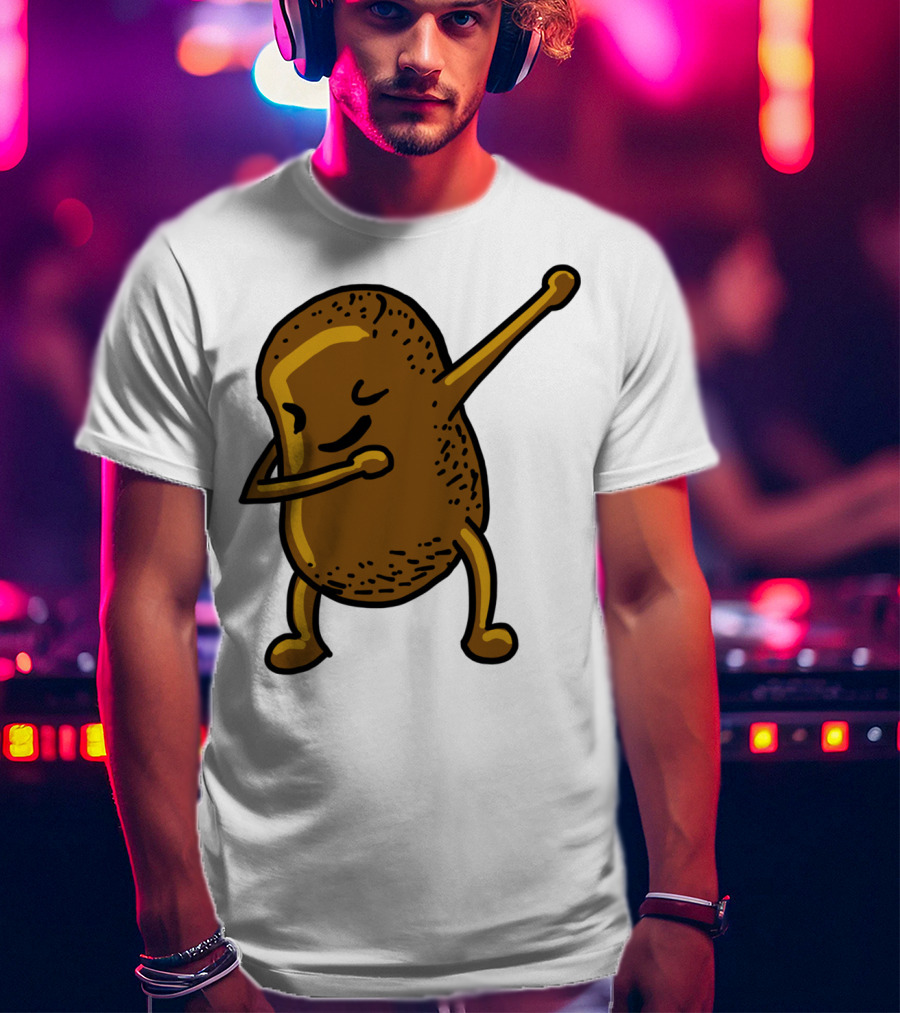 Dabbing Potato Funny Dab Dance Root Vegetable T-Shirt