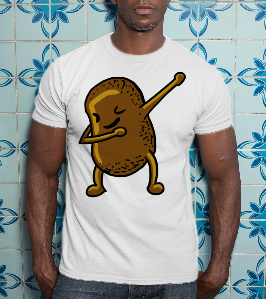 Dabbing Potato Funny Dab Dance Root Vegetable T-Shirt