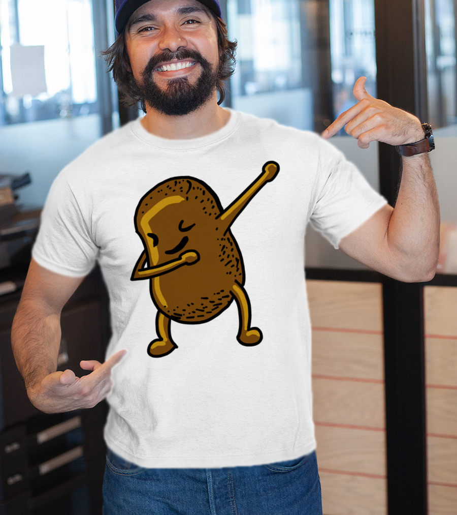 Dabbing Potato Funny Dab Dance Root Vegetable T-Shirt