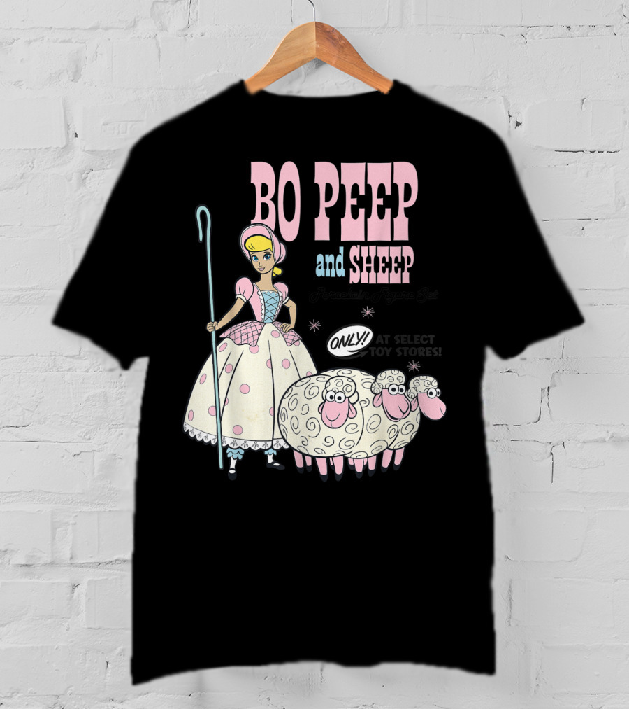 Bo Peep And Sheep Porcelain Figure Set Only Toy Story 4 T-Shirt