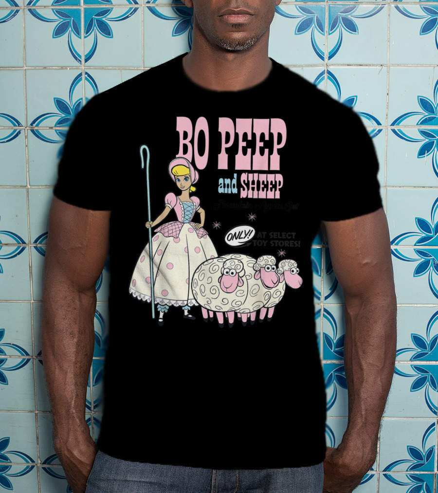 Bo Peep And Sheep Porcelain Figure Set Only Toy Story 4 T-Shirt